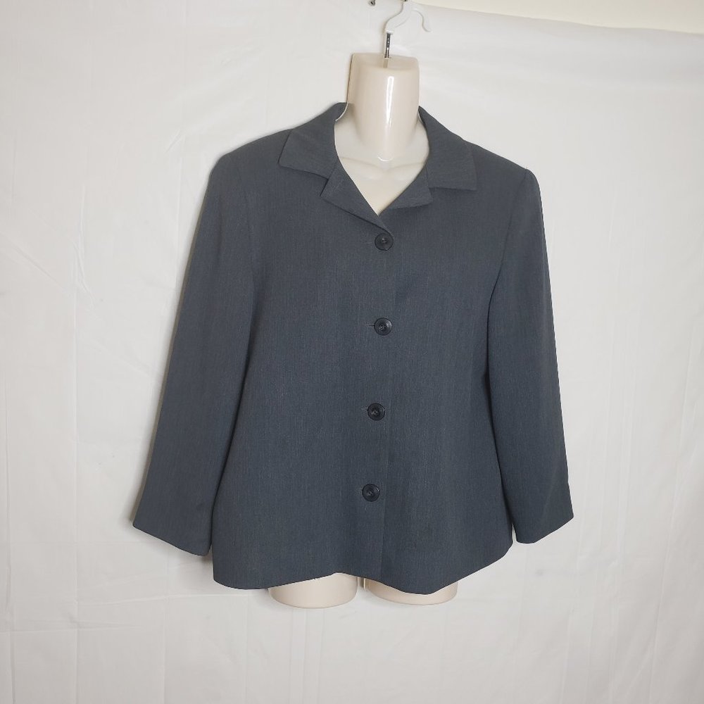 Vintage Bleye Gray Blazer Sz  14